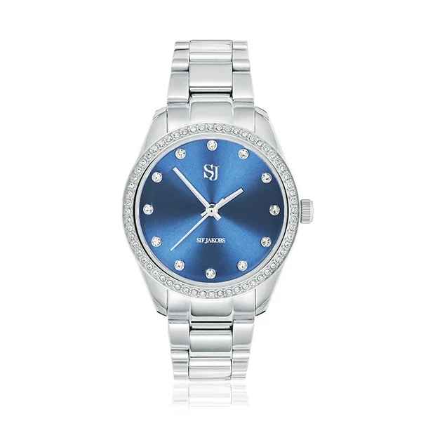 Dit is een horloge van het merk Sif Jakobs met saffierglas